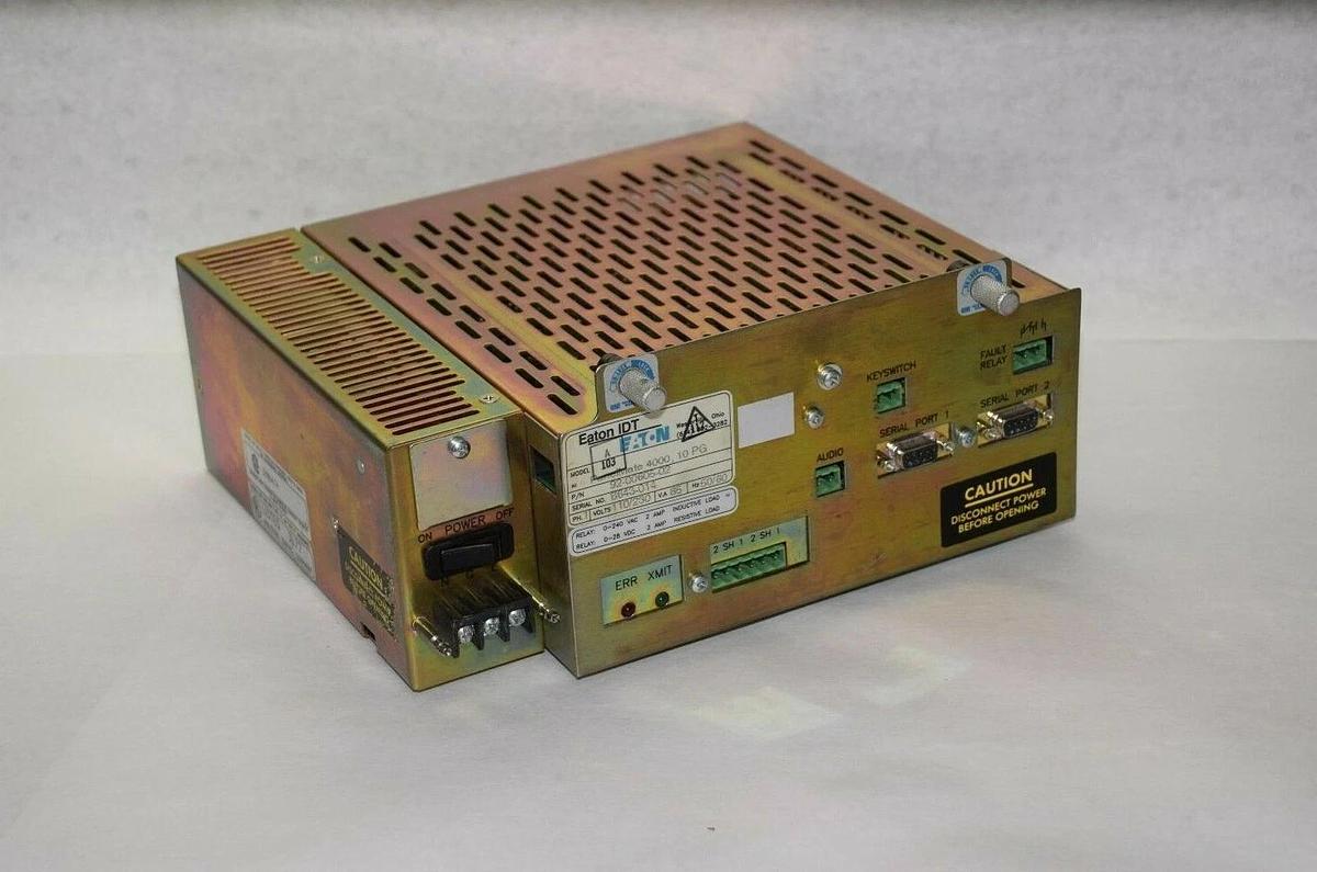 Used Eaton IDT PanelMate 4000 10PG Controller Power Module 92-00605-02 110/230v 1ph