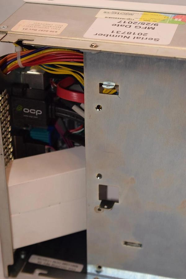 Used Parata Dedicated PC Computer 630-0297 Rev 01 FRU WES7 PC2 Prepped *NO HARDRIVE*