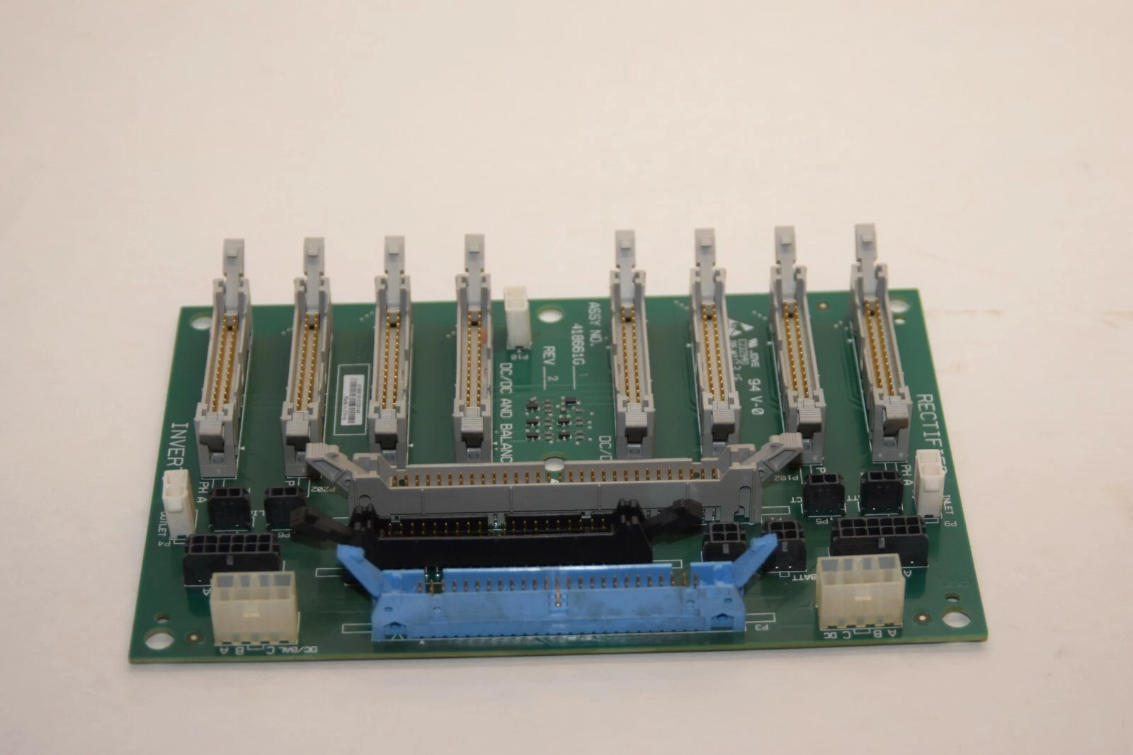 Used EMERSON / LIEBERT 418661G-1 418661G1 Rev 2 DC/DC and Balancer Circuit Board