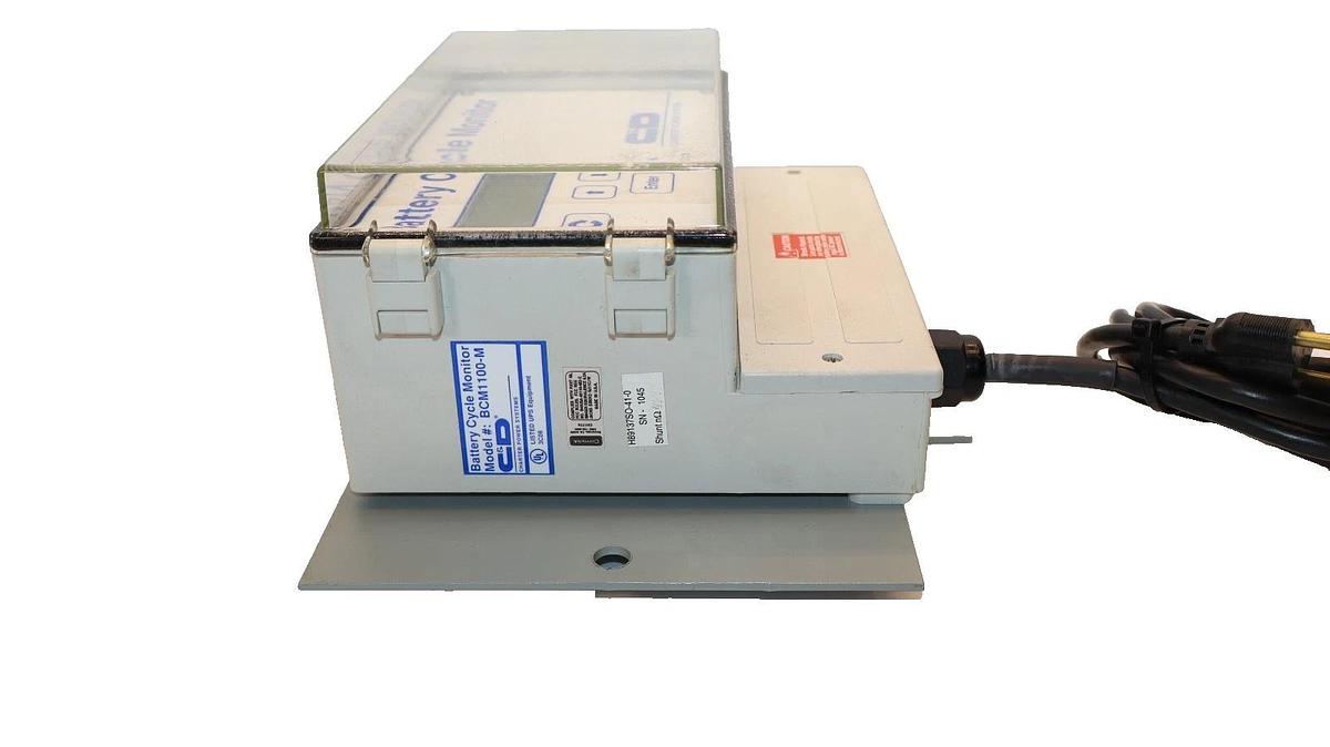 Used Charter Power Systems BCM1100-M Battery Cycle Monitor