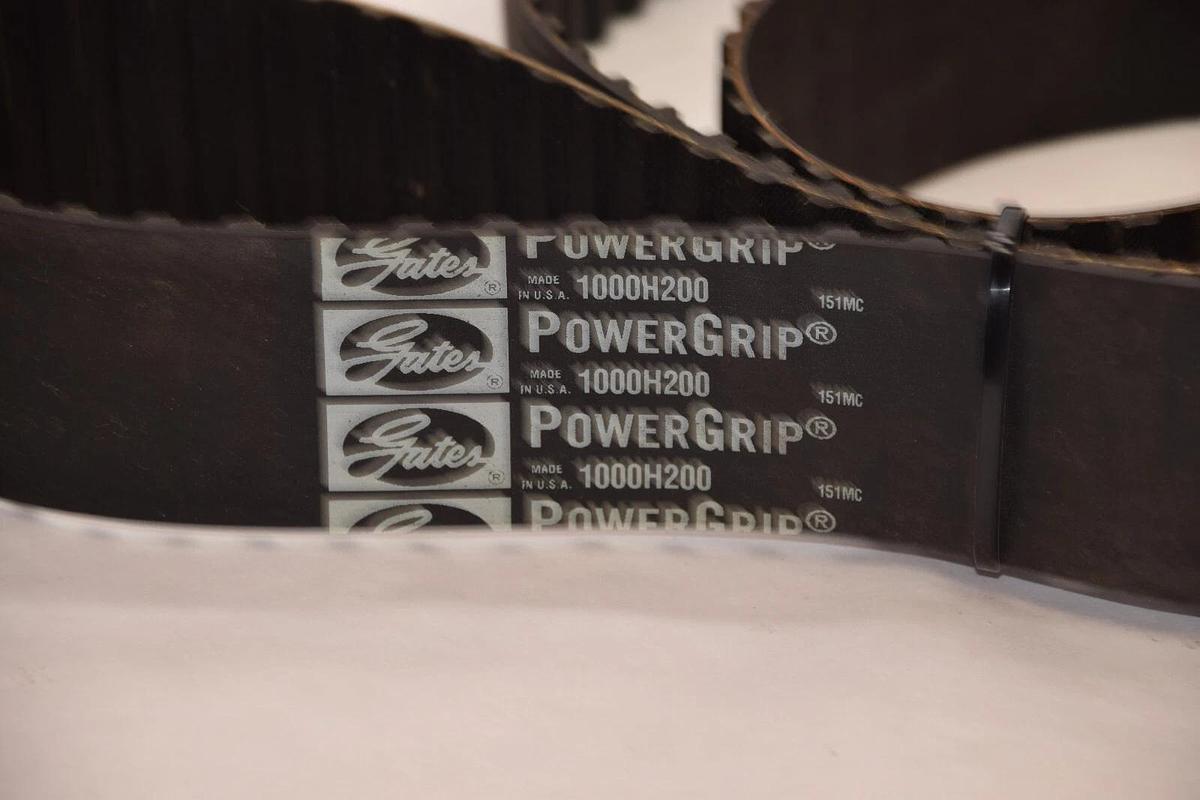 (NEW) GATES 1000H200 PowerGrip Cogged Timing Belt
