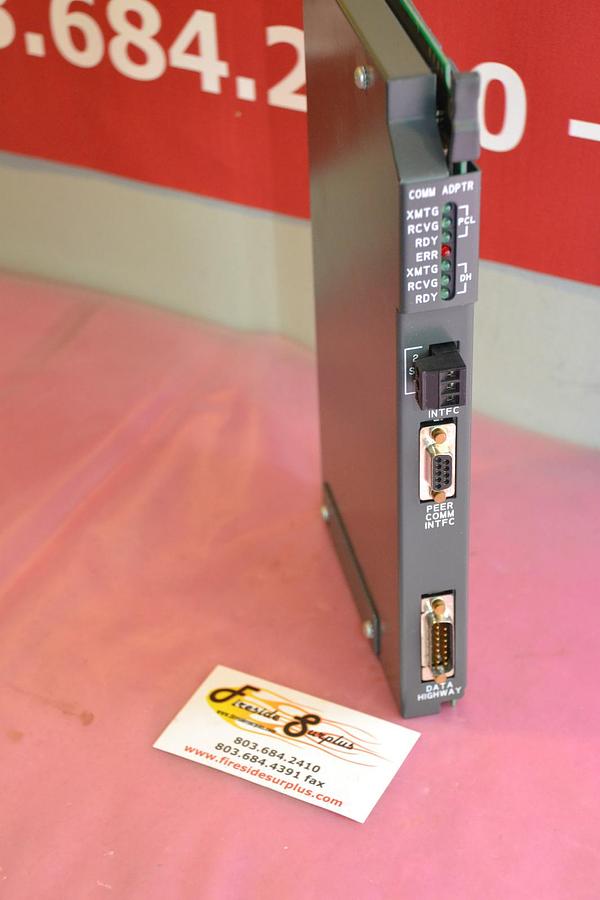Used ALLEN BRADLEY COMMUNICATON ADAPTER MODULE 1785-KA 1785 KA 1785KA SER.A REV.C