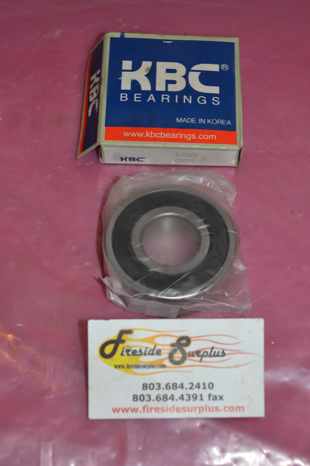 KBC BEARING 6306DD C3G14 6306DDC3G14 NEW