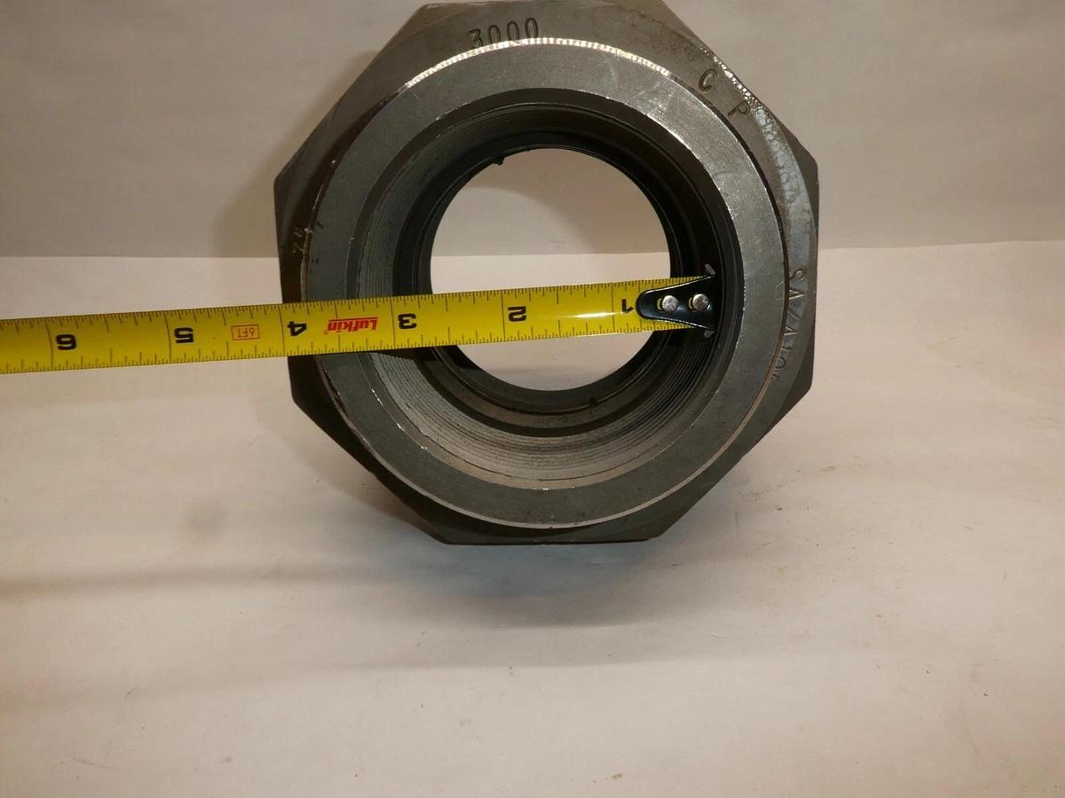 (NEW) CWP SA/A105 3" Threaded Union 3" NPT 3000 57905 Coupling