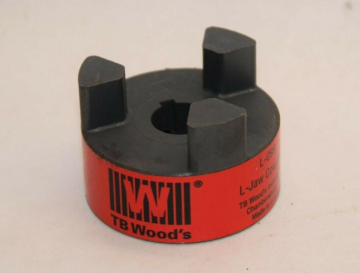 (NEW) TB WOODS USA L-099 L09934 3/4 3/4" Bore L-Jaw Coupling