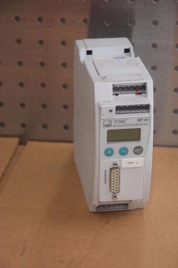 Used HOTTINGER BALDWIN MESSTECHNIK PME MP60 HBM-4 MODULE