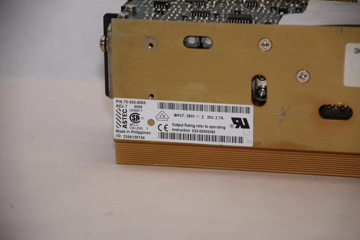Used ASTEC 73-553-0005 Rev 7 380V 2.7A Power Supply Module