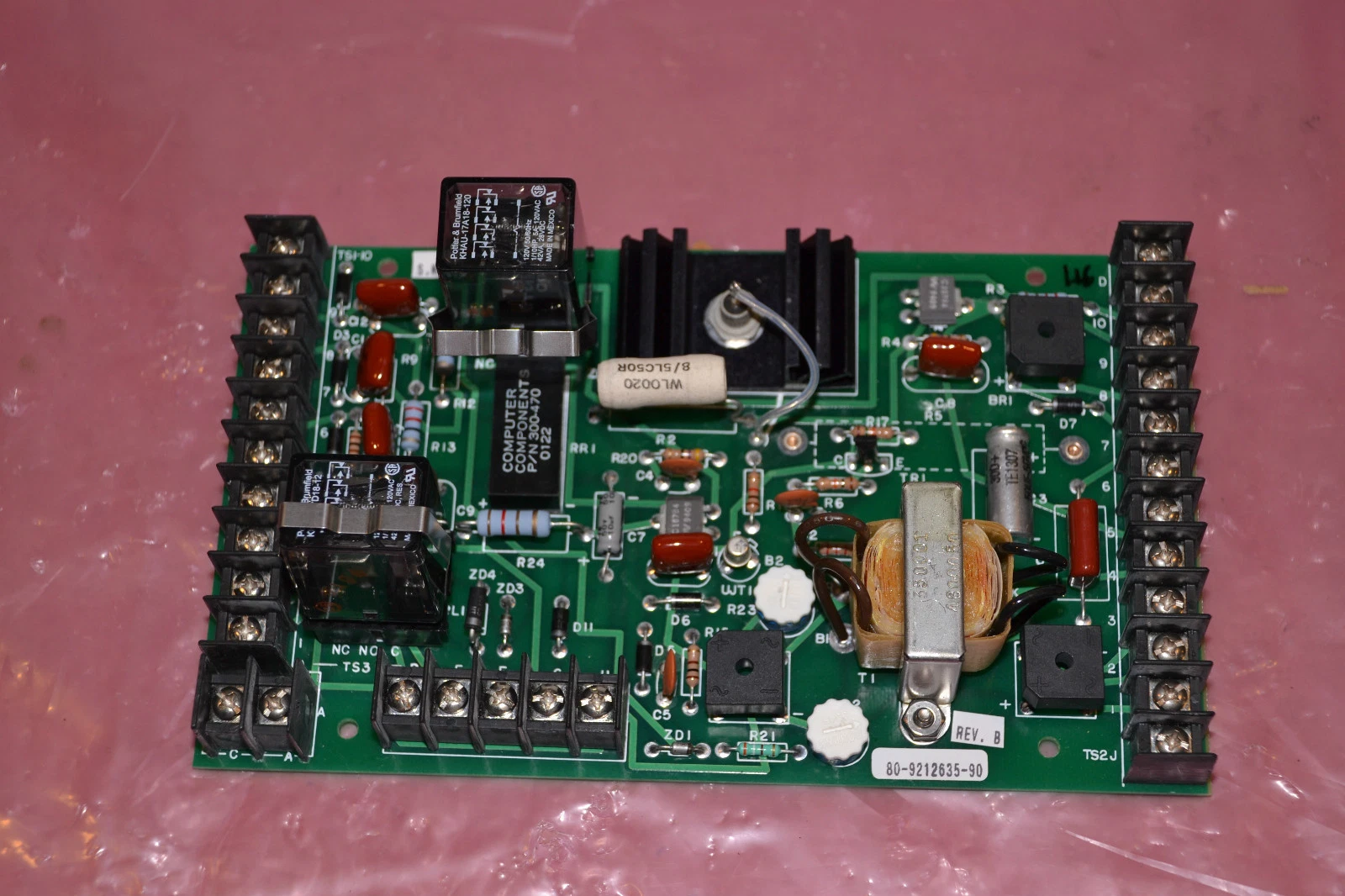 AMETEK SOLID STATE CONTROLS BOARD 80-9212635-90 80921263590 80 9212635 90 REV. B