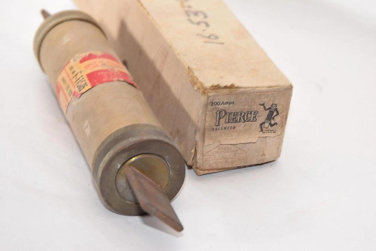(NEW) PIERCE F-11005 101-200 200Amp 600V Fuse