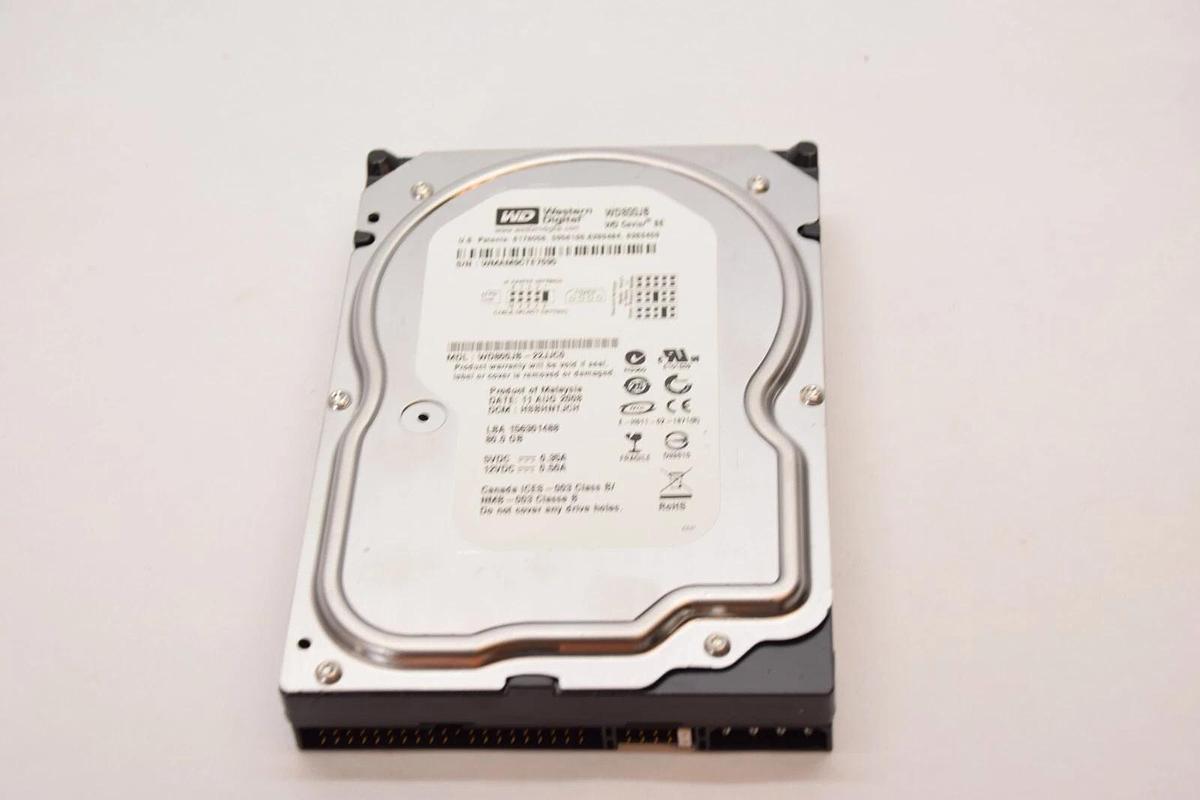 Used WESTERN DIGITAL WD800JB WD800JB-22JJC0 80GB WD Caviar SE Hard Drive