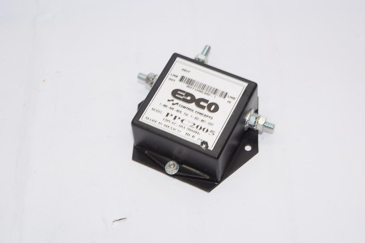Used EDCO INXT120NL000-1 PPC2005 120Vac 60A 50/60Hz Surge Protector