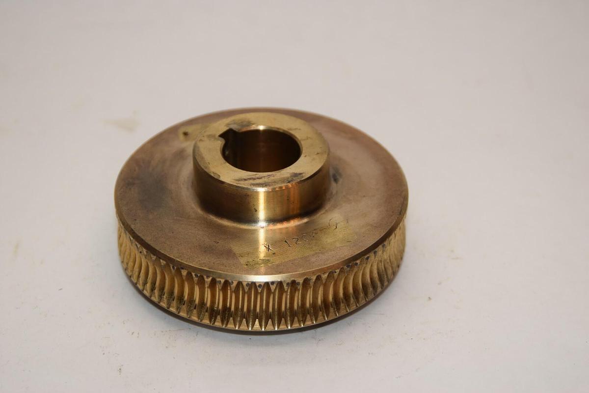 Brass Bronze Helical Gear 2204RARS X1206 75X1 1" Bore 3-3/4" OD 75Teeth NEW