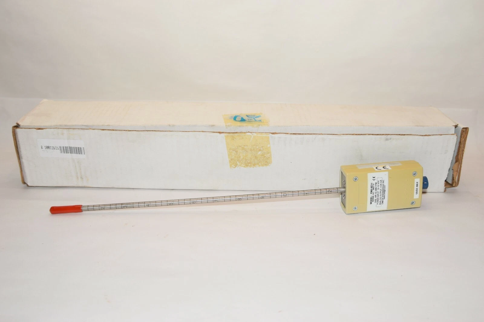 (NEW) OMEGA FMA-903-I FMA903I 10-1000FPM 15-18Vdc 4-20mA Air Velocity Transducer