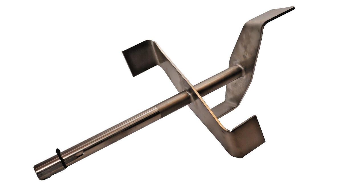 SS Stainless Auger Agitator Mixer Propeller Mixing Blade Lightnin ? 1" Shaft NEW