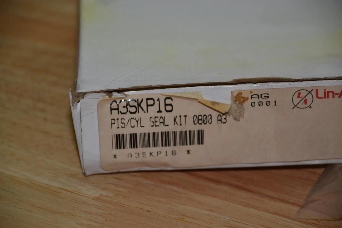 Used Lin-Act A3SKP16 Piston Cylinder Seal Kit Rebuild Kit