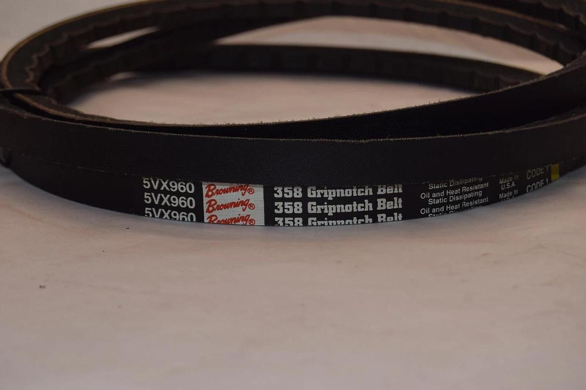 (NEW) BROWNING 5VX960 358 Gripnotch Cogged V-Belt USA