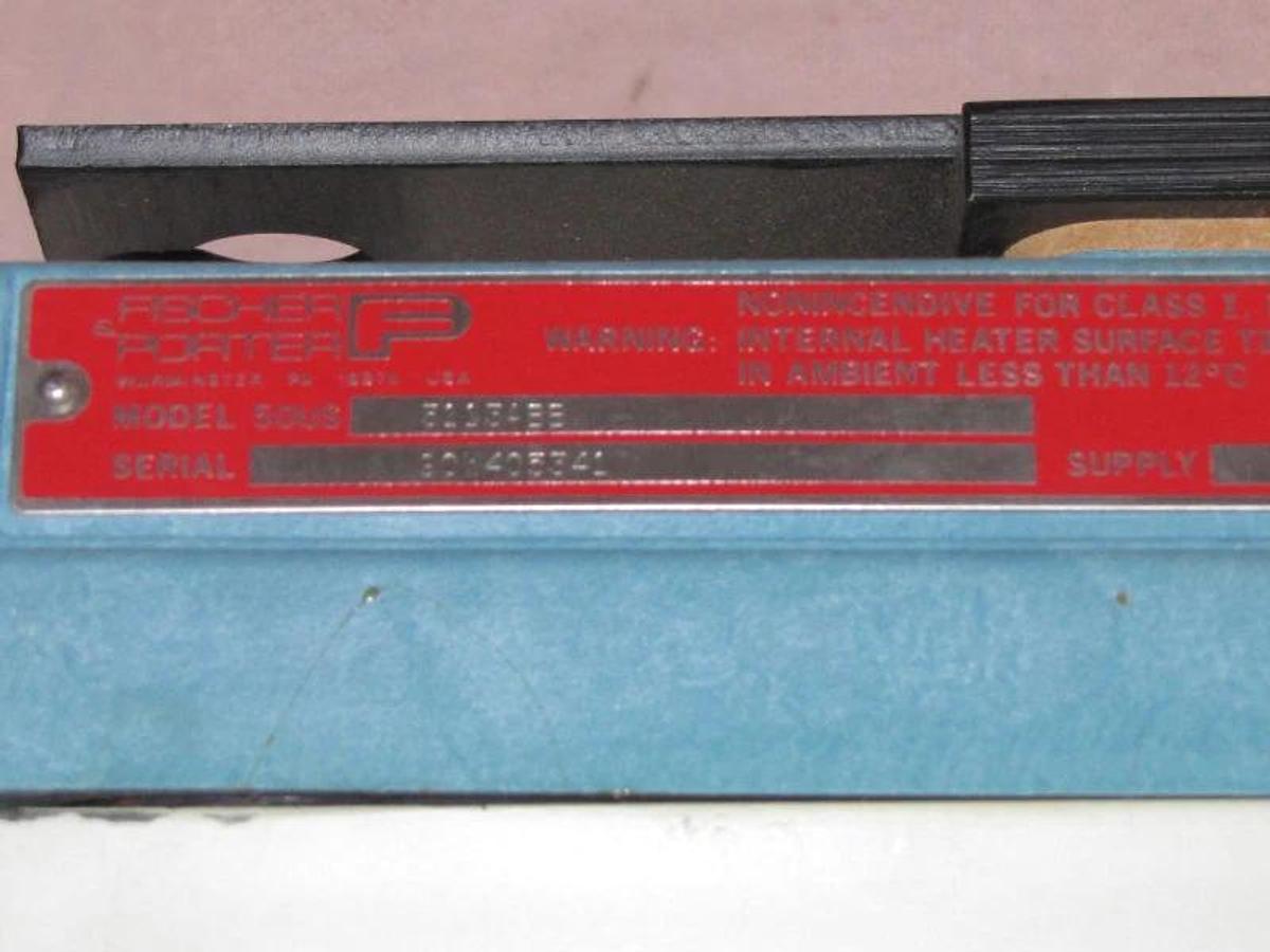 Used FISHER & PORTER FLOW METER 50US3113ABB 120V NEW
