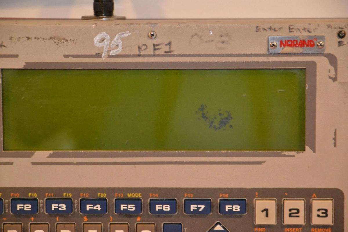 Used NORAND BAR CODE ID STATION RT5940 2629390 225-480-011/002