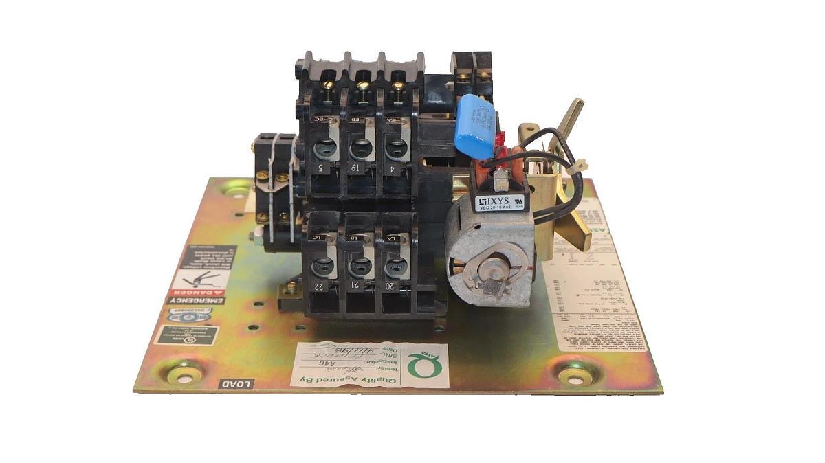 Used ASCO B940310491X 480V 60Hz Series 940 Automatic Transfer Switch