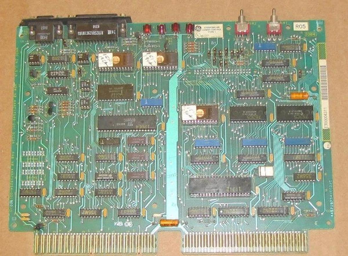 Used General Electric Comm Control Board Type 1 IC600CB514B