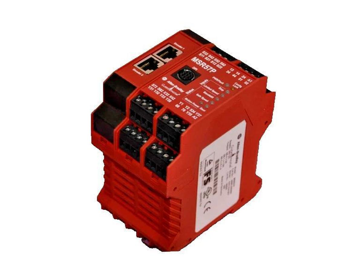 Used Allen Bradley Guardmaster Safety Relay MSR57P 440R-X00000 440R X00000 E4/3 24vdc