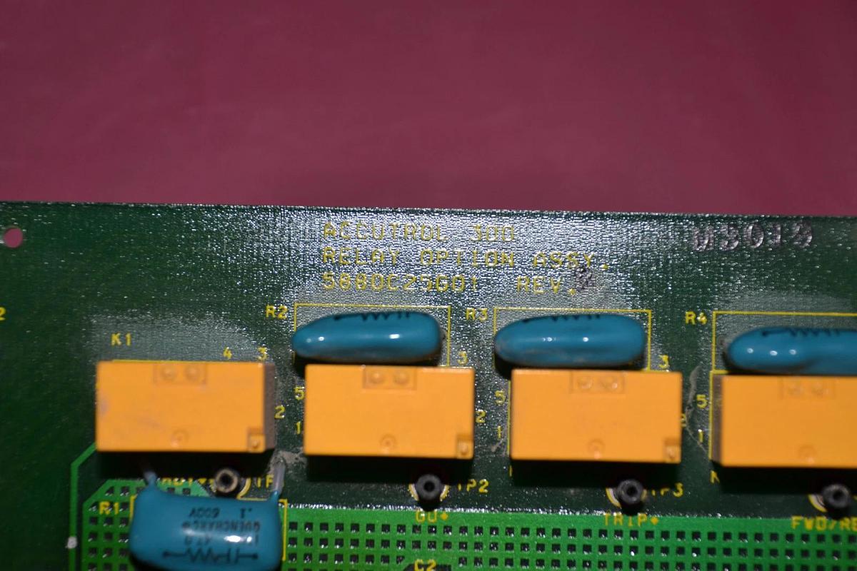 Used WESTINGHOUSE Accutrol 300 Relay Option Assy Board Card 5880C25G01 Rev 3