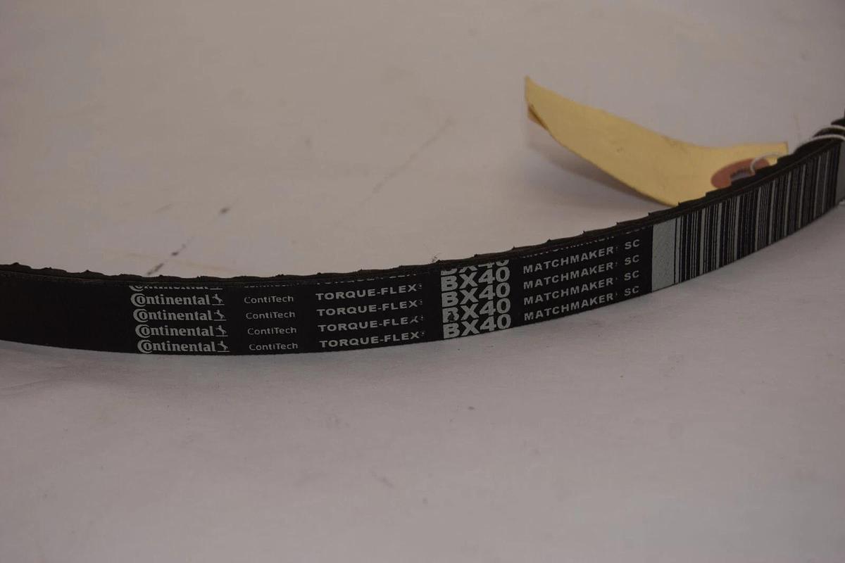 (New) CONTINENTAL BX40 Torque-Flex Matchmaker Cogged V-Belt