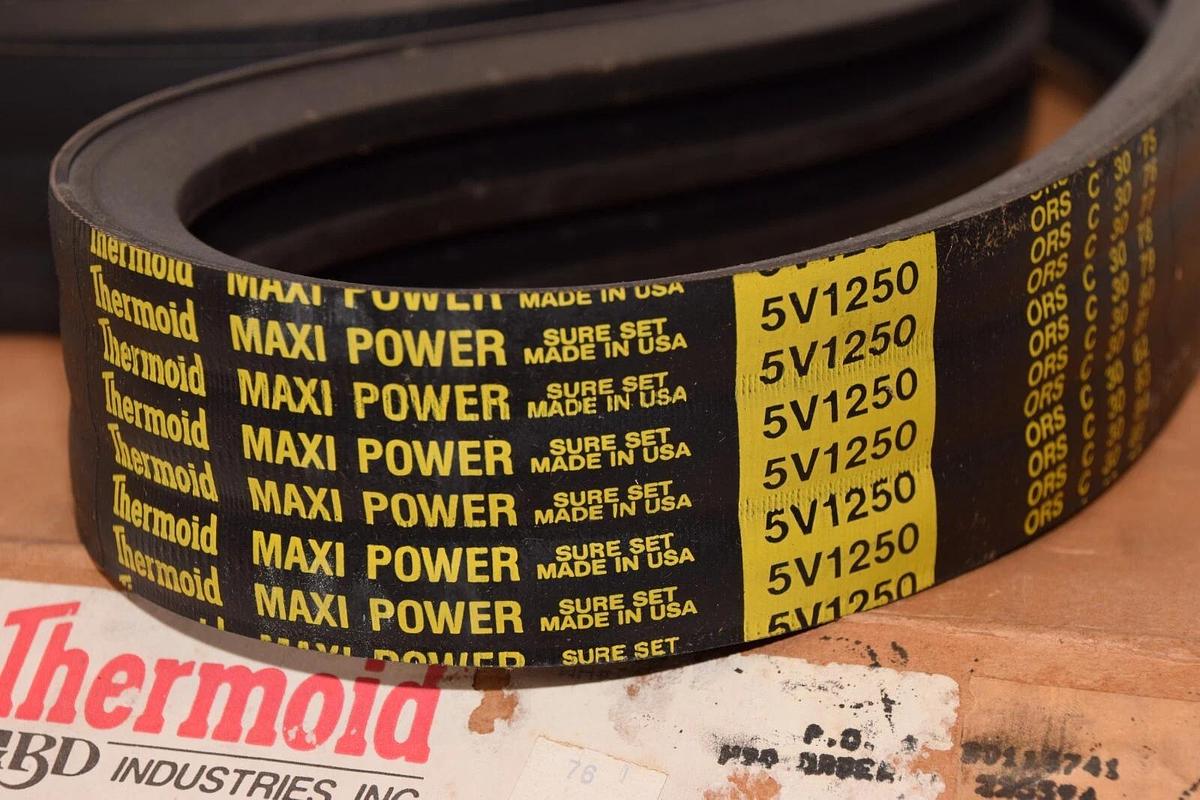 THERMOID 5V1250/3 3/5V1250 3-Rib Maxi Power Belt *Made in USA* (NEW)