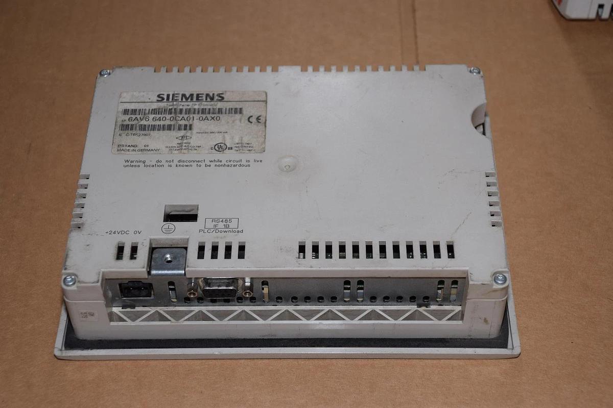 Used Siemens 6AV6640-0CA01-0AX0 TP 170micro 6AV6 640-0CA01-0AX0 E-Stand : 01