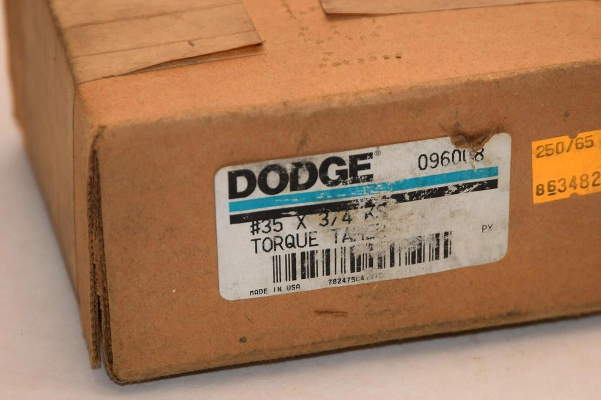 (NEW) DODGE 096008 #35 x 3/4 3/4" Bore Clutch