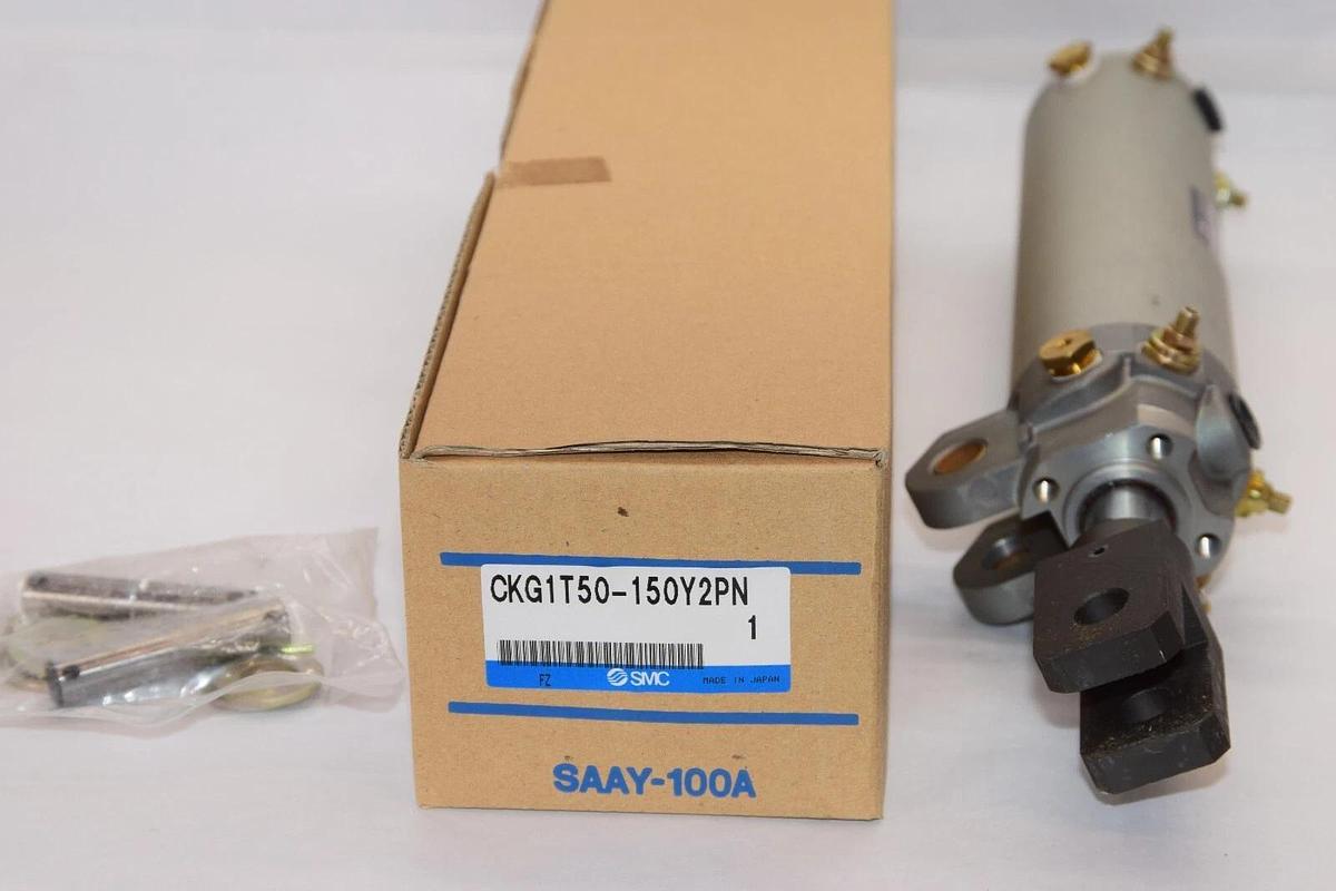 (NEW) SMC CKG1T50-150Y2PN 1.0MPa Clamp Cylinder