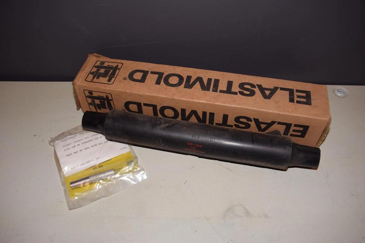 ELASTIMOLD 25 S 25S-FAB .625-.735in STRAIGHT SPLICE  (NEW old stock)