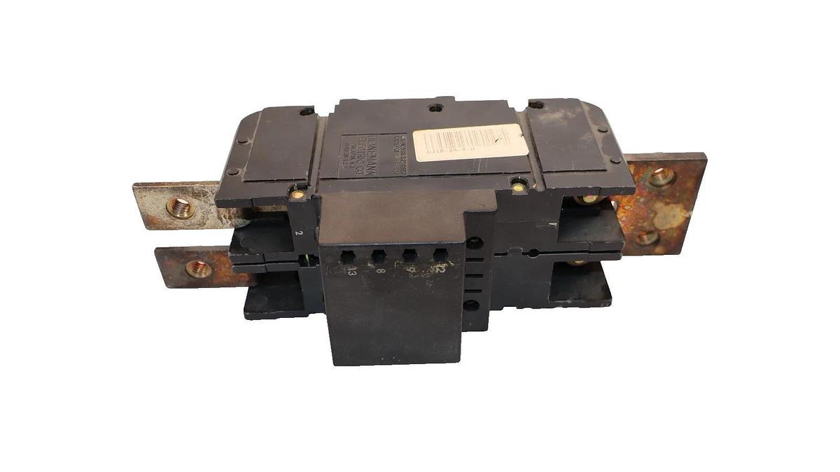 Used Heinemann 400A 400 Amp Circuit Breaker GJ1P-Z4-4-U 2P 2-Pole