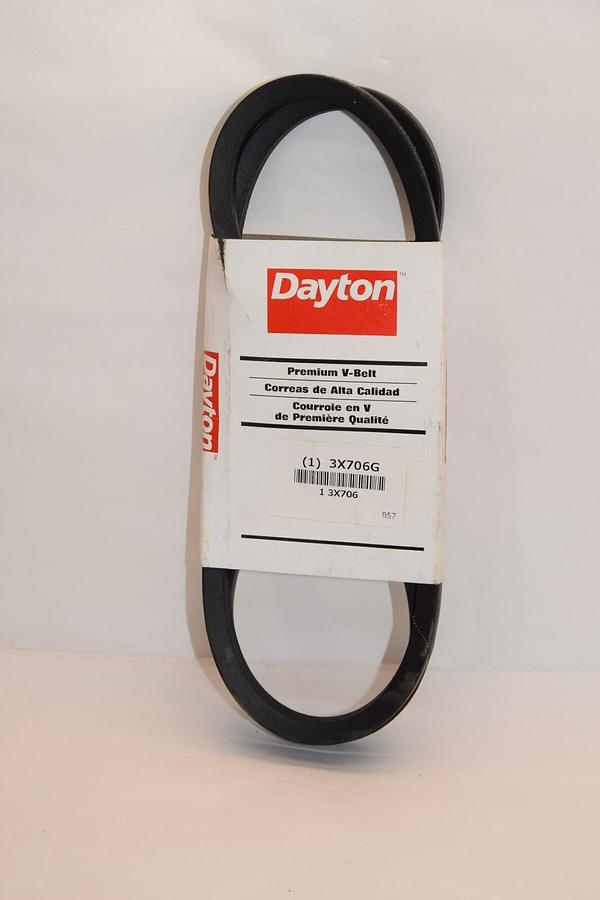 (NEW) DAYTON 3X706G Premium V-Belt