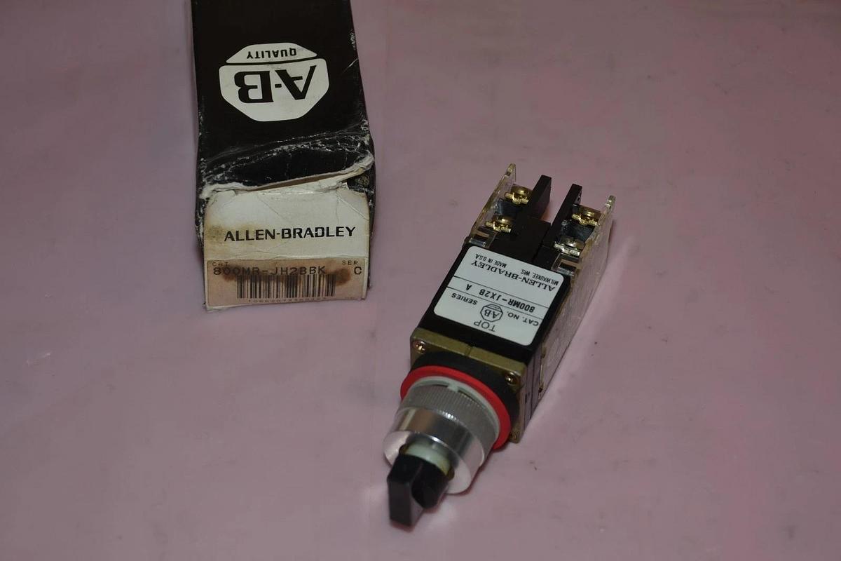 ALLEN BRADLEY 800MR-JH2BBK 800MRJH2BBK SER C SELECTOR SWITCH NEW