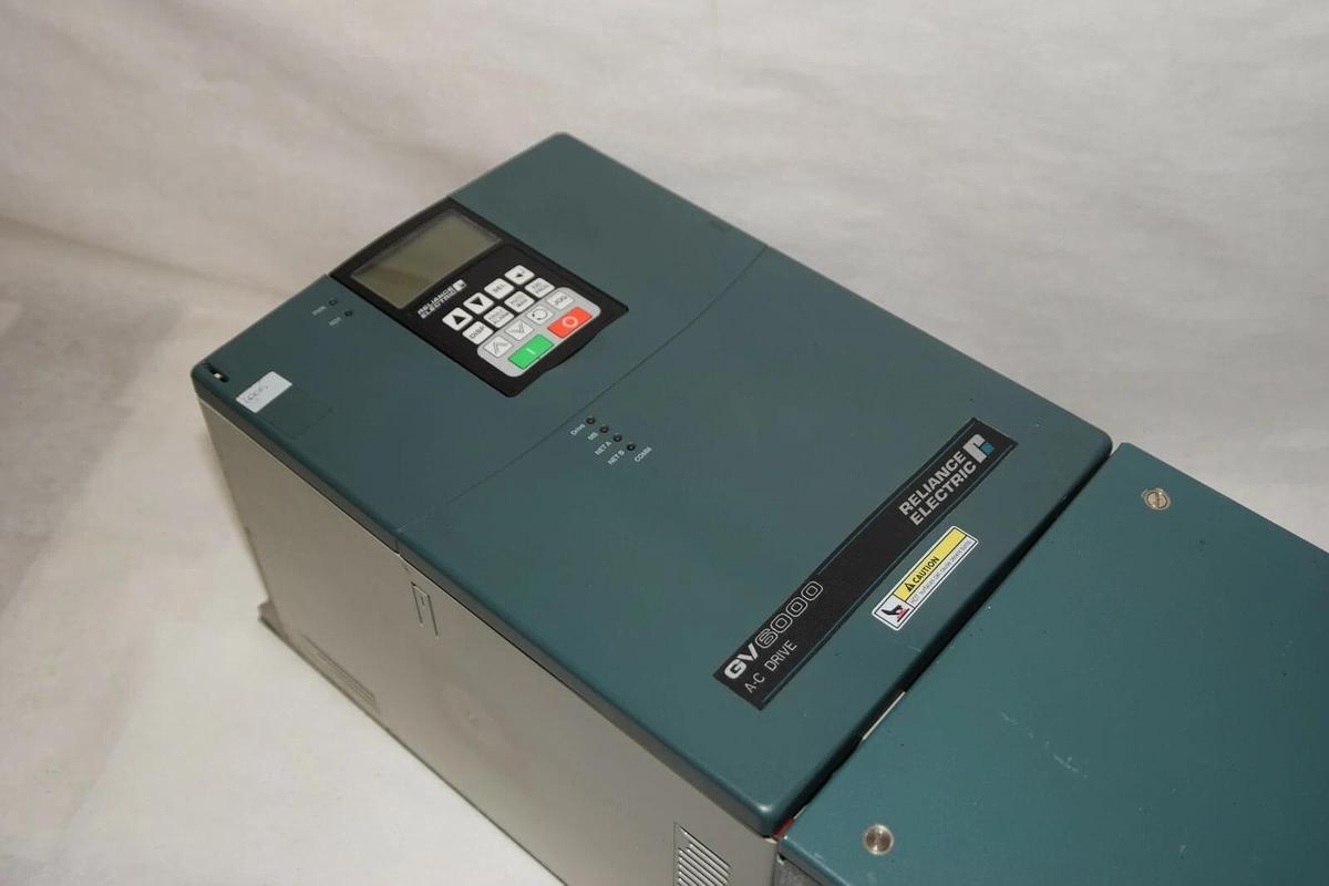 Used RELIANCE ELECTRIC GV6000 6V41-077TA  AC Drive Ser. B 60HP  6V41 077TA 460V