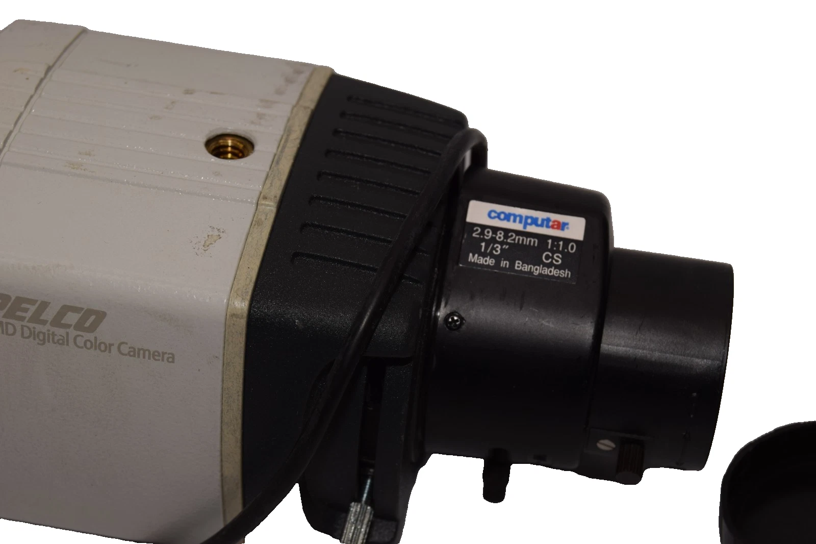 Used Pelco CCC5100H-6A Color Camera With Computar 2.9-8.2mm 1/3" Lens
