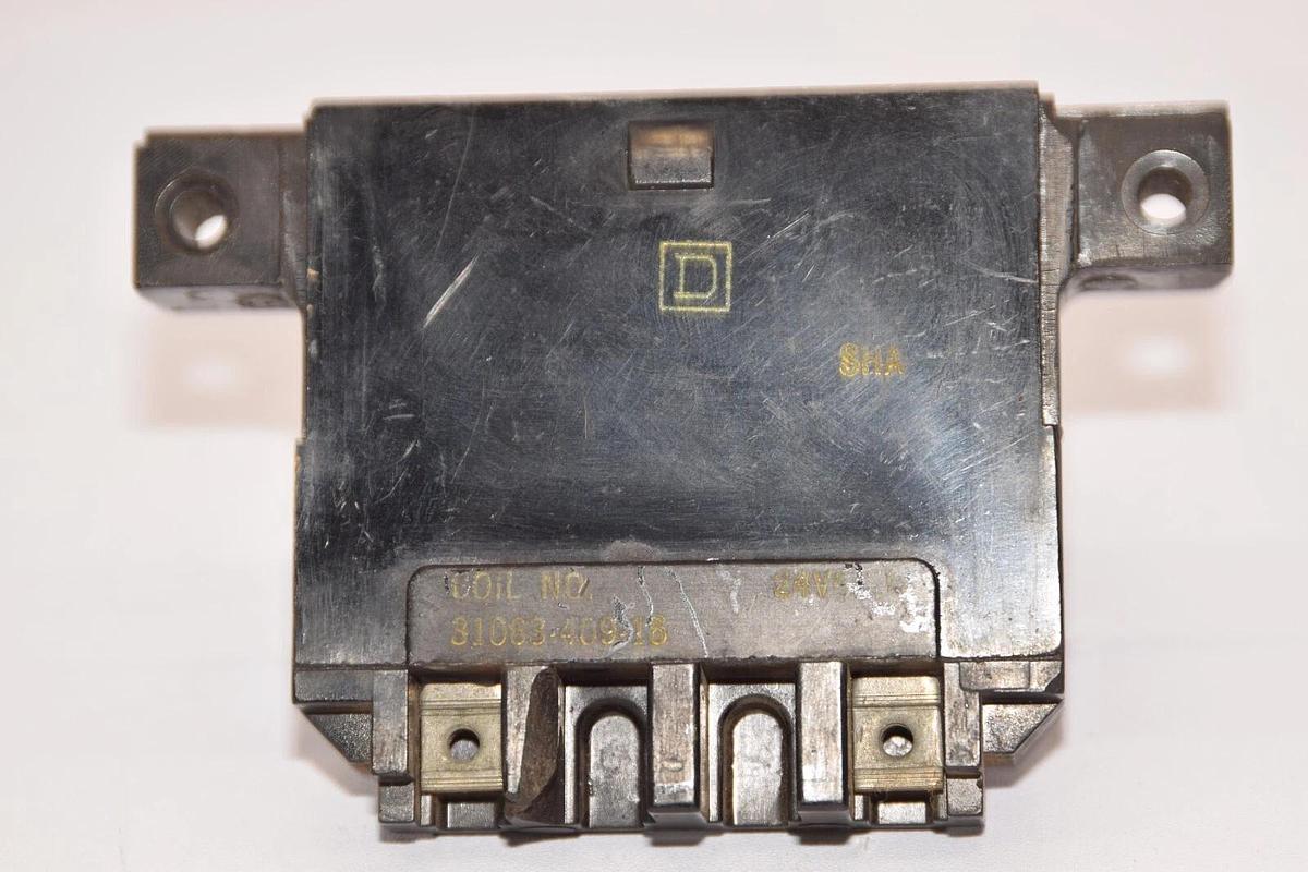 Used SQUARE D 31063-409-16 24V Coil *Chip*