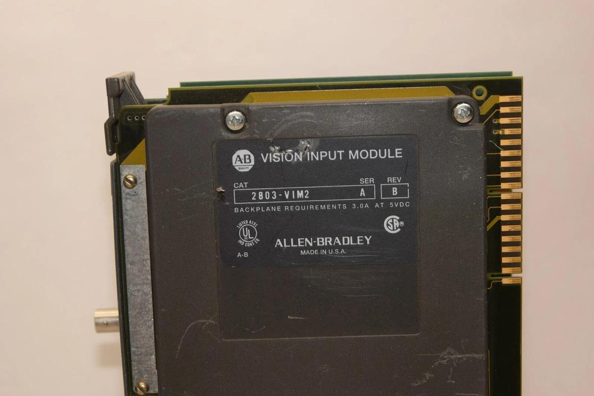 Used ALLEN BRADLEY 2803-VIM2 Series A Rev B Vision Input Module