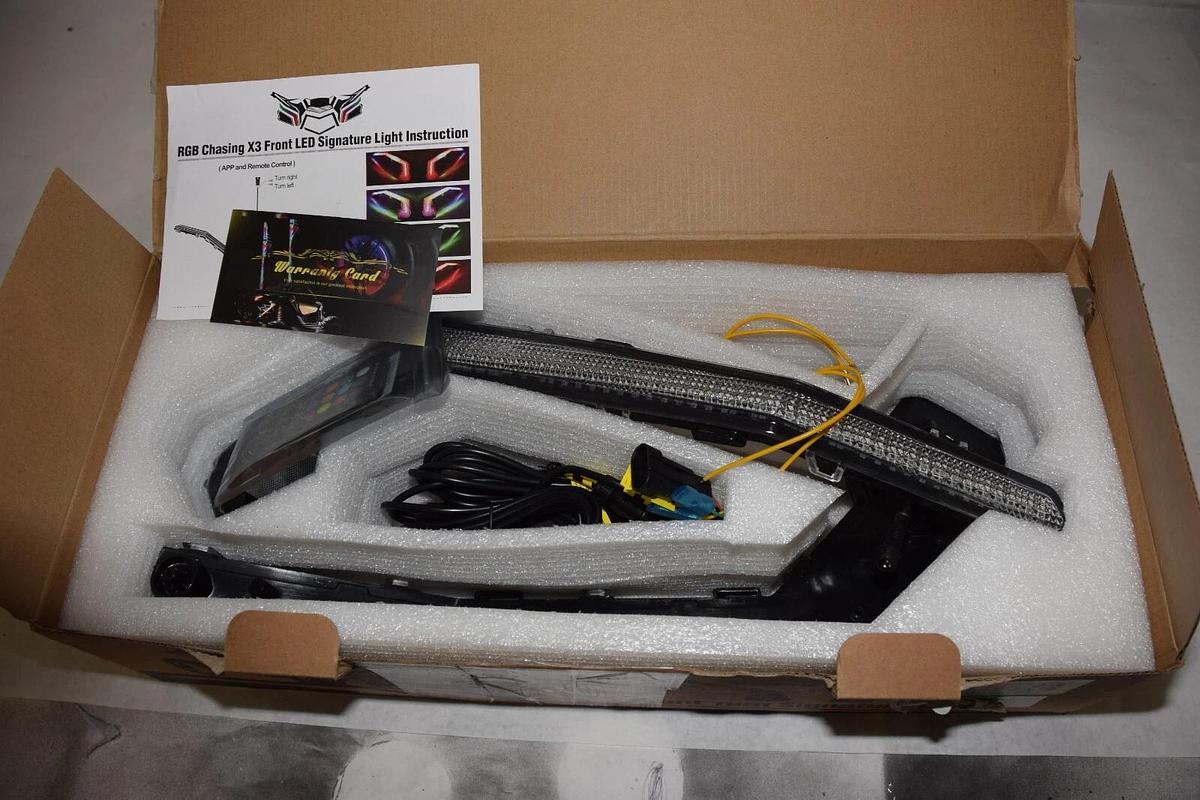 (NEW) X003CATJXF RGB Chasing X3 Front LED R XDS XRS Turbo Turning Light Assembly