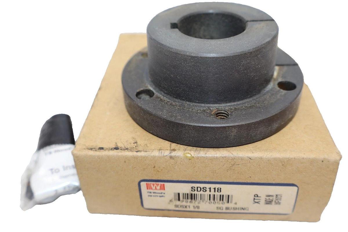 TB Woods SDS118 SDSX1 1/8 SDSX11/8 SG Bushing (NEW)