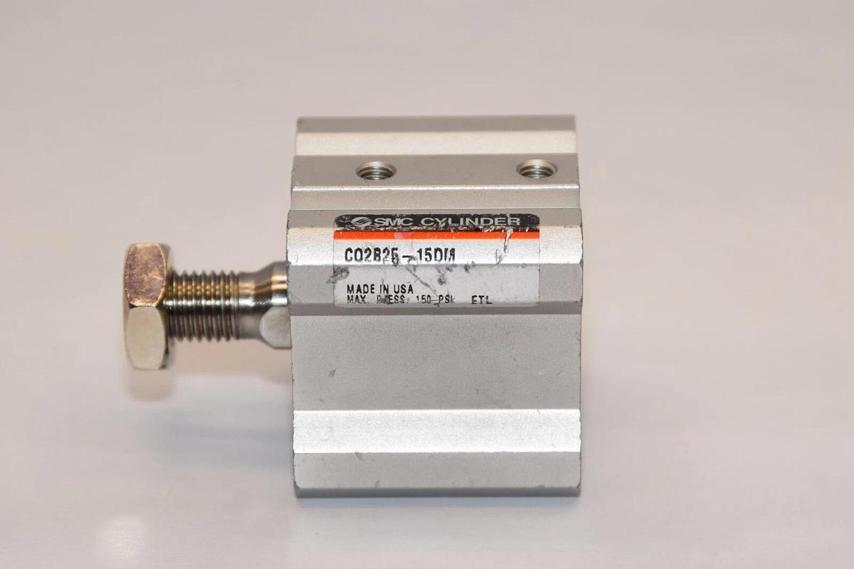 (NEW) SMC CQ2B25-15DM CQ2B2515DM 150psi Pneumatic Cylinder