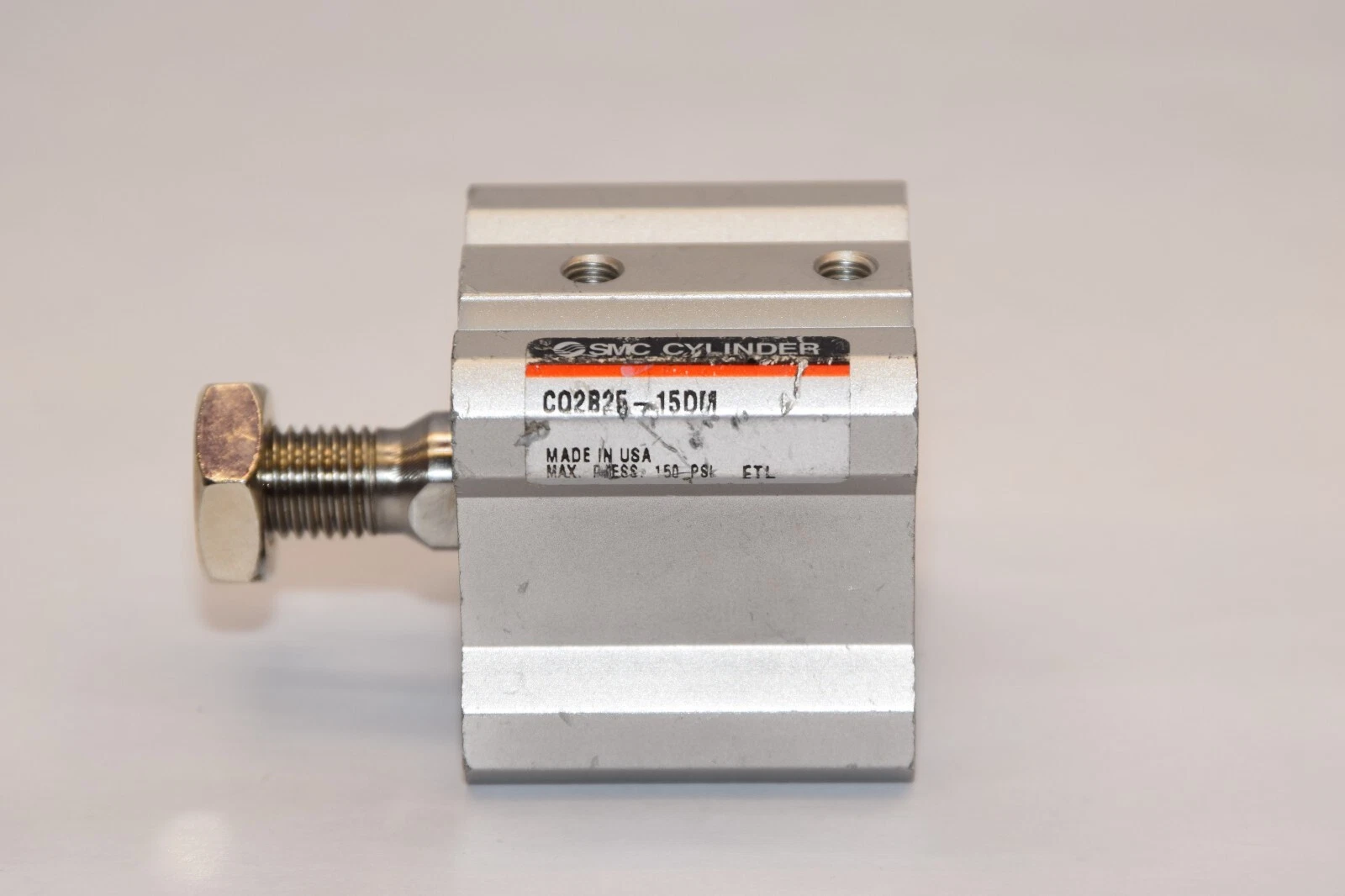 (NEW) SMC CQ2B25-15DM CQ2B2515DM 150psi Pneumatic Cylinder