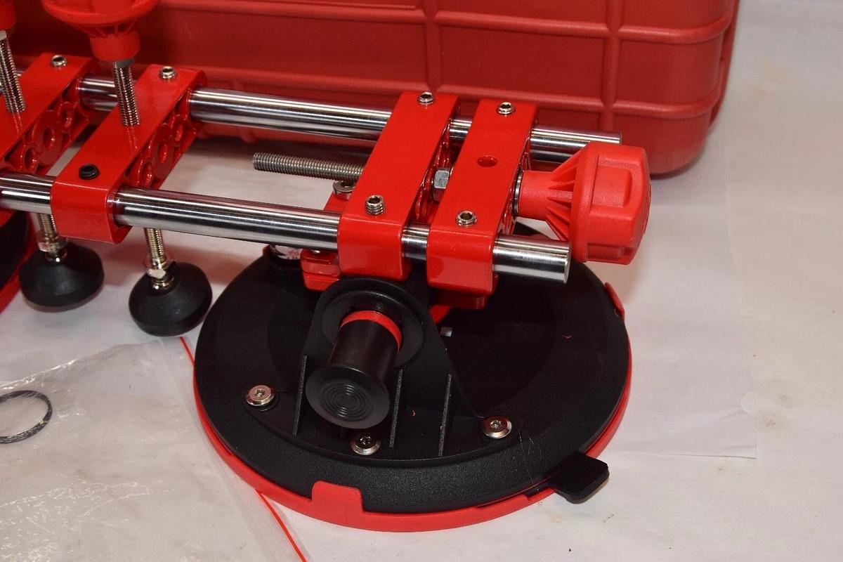 Used HIGHTOP 8" Stone Seamless Seam Setter W/Vacuum Suction Cup Joining Level  Solid