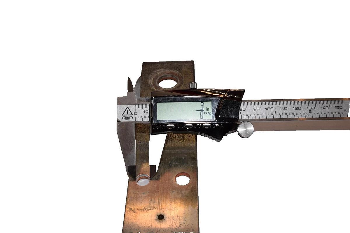 Used Buss Bar 9-1/2" x 2" x 1/4" Copper