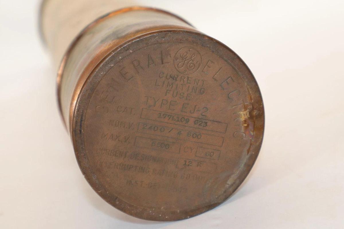 (NEW) GE / GENERAL ELECTRIC EJ-2 , 177L109 G23 , 5500V Current Limiting Fuse