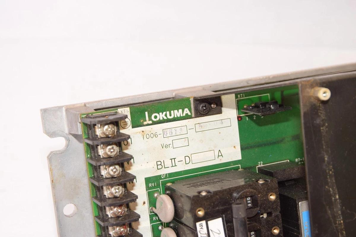 Used OKUMA BLII-D75A  BLII-D75 A SERVO AMPLIFIER lower card  E4809-820-006-B