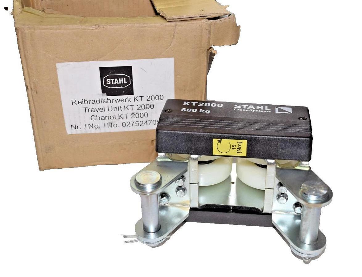 Stahl Crane System Trolley KT2000 600KG  1300Lb Hoist trolley 0275247050 (NEW)