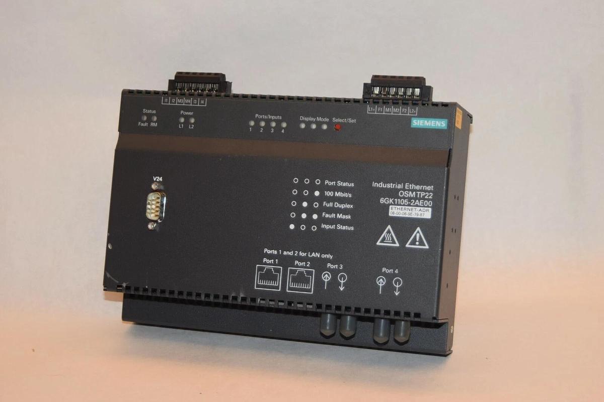 Used SIEMENS 6GK1105-2AE00 6GK11052AE00 Simatic Net Industrial Ethernet Module