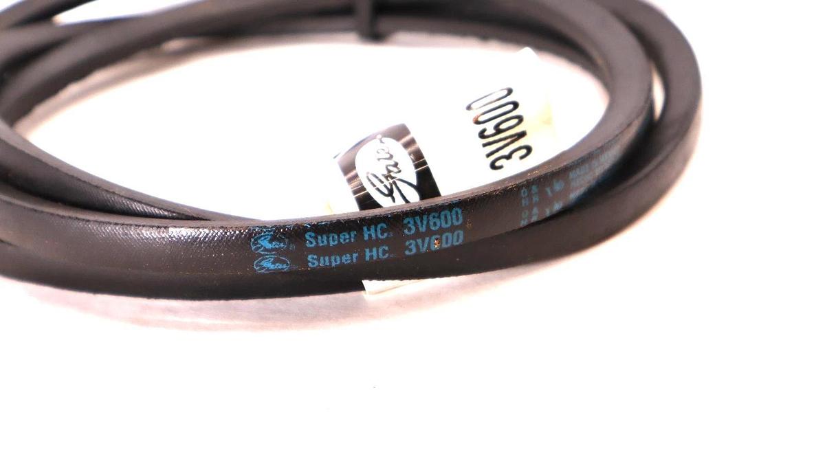(NEW) GATES 3V600 , 9332-0600 Super HC V-Belt